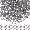 1000Pcs 304 Stainless Steel Split Rings STAS-SC0008-17-1
