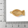 304 Stainless Steel Enamel Pendants STAS-K306-21G-02-3
