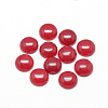 Natural White Jade Cabochons G-R416-12mm-10-1