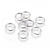 Tarnish Resistant 304 Stainless Steel Saw Cut Open Jump Rings STAS-P212-24P-05-1