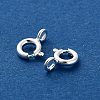 Brass Spring Ring Clasps KK-G479-01B-S-2