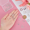 18Pcs 3 Style 201 Stainless Steel Pendants STAS-DC0007-47-2