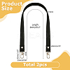 2Pcs PU Leather Bag Straps FIND-HS0001-80A-2