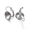 Tarnish Resistant 201 Stainless Steel Leverback Earring Findings LS-STAS-P210-29P-2