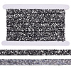 1 Roll Resin Rhinestone with Plastic Imitation Pearl Beaded Trim DIY-BC0015-57C-1