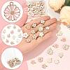 40Pcs 10 Styles Alloy Enamel Pendants ENAM-FS0004-04A-2