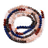 Natural & Synthetic Mixed Gemstone Beads Strands G-D080-A01-03-03-2