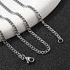 Non-Tarnish 304 Stainless Steel Curb Chain Necklaces LS-NJEW-H492-01P-3