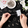 36Pcs 6 Styles Number 9-shaped Alloy Swimsuit Bra Tops FIND-GF0008-31D-3
