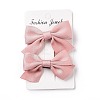 Solid Color Bowknot Cloth Alligator Hair Clip PHAR-D013-04A-1