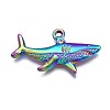 Ion Plating(IP) 304 Stainless Steel Pendants STAS-S119-102-4