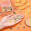 30Pcs 15 Styles Thanksgiving Day Alloy Enamel Pendants ENAM-FS0001-98-8