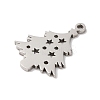 Non-Tarnish 5Pcs Christmas 201 Stainless Steel Pendants LS-STAS-Z068-01P-01-2
