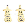 Ion Plating(IP) 201 Stainless Steel Pendants LS-STAS-N098-085LG-3