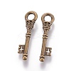 Tibetan Style Alloy Pendants TIBEP-EA10909YKG-AB-FF-2