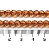 Transparent Glass Beads Strands GLAA-A014-03J-4
