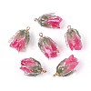 Transparent Acrylic Pendants SACR-T017-53C-1