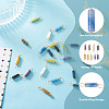 Fashewelry 36Pcs 9 Styles Natural Gemstone Connector Charms FIND-FW0001-34-5
