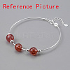 Anti-Tarnish Rhodium Plated 925 Sterling Silver Bangles LS-BJEW-G681-01A-P-5