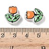 Transparent Glass Enamel Beads LAMP-C023-01E-4