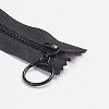 Resin Close End Zippers FIND-WH0052-44H-3