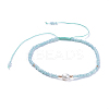 Adjustable Nylon Thread Braided Beads Bracelets BJEW-JB04375-05-1