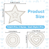 6Pcs 3 Styles Rhinestone Cloth Iron on/Sew on Patches DIY-GF0010-04-2