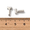 Platinum Plated Alloy Beads PALLOY-CJC0001-64P-T-3