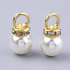 High Luster ABS Plastic Imitation Pearl Pendants RB-T011-01A-G-3
