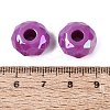 Opaque Acrylic European Beads OACR-E033-23G-3