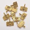 Tibetan Style Alloy Pendants TIBEB-A8551-AG-LF-1