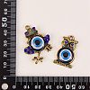 12Pcs 2 Style Alloy Pendants FIND-SZ0002-51-8