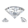 Brilliant Round Cut Moissanite Loose Stones Cabochons RGLA-F081-01I-1