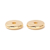 202 Stainless Steel Beads STAS-P297-01G-2