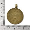 Vintage Tibetan Style Alloy Pendant Cabochon Settings TIBEP-M018-146AB-NF-3