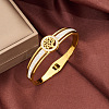 Stainless Steel Hinged Bangles for Women WGCD00D-01-1