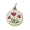 Printed 304 Stainless Steel Pendants SA-CBA59B8-08G-1