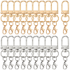 40Pcs 2 Colors Zinc Alloy Swivel Clasps FIND-SP0004-27-7