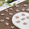 13Pcs Alloy Resin Cabochons FIND-LP0002-64-3