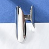 Non-Tarnish 304 Stainless Steel Open Cuff Ring X-RJEW-Q775-01P-1