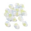 Two Tone Transparent Resin Beads RESI-S013-01D-1