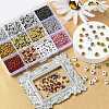Metallic Colour Letter Beads Kit for DIY Jewelry Making Findings Kit DIY-YW0004-85-5
