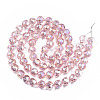 Transparent Glass Beads Strands EGLA-T008-14B-01-2
