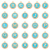 26Pcs Alloy Enamel Pendants ENAM-TA0002-86B-2