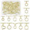20Pcs 12 Styles Alloy Toggle Clasps FIND-FS0004-53G-1
