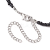 Bowknot 304 Stainless Steel Necklaces NJEW-JN04670-8