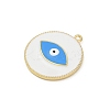 Brass Enamel Pendants KK-M322-04G-3