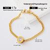 304 Stainless Steel Link Bracelets for Women NS7059-6-1