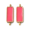 304 Stainless Steel Enamel Connector Charms STAS-G353-04G-05-1
