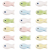 18Pcs Handmade Porcelain Ceramic Beads PORC-TADJ0001-03-2
